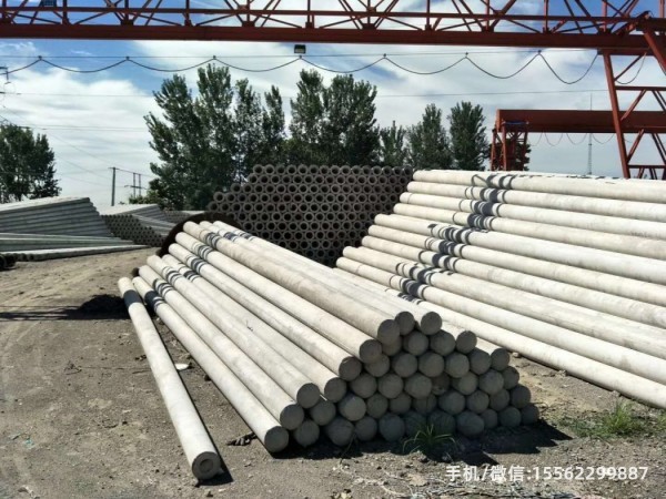 乐昌190*10米非预应力水泥电线杆